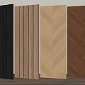Different Types of Wooden Flooring with Various Colors Straight Grain and Herringbone Patterns