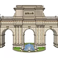 Gate 3d model