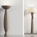 floor lamp solid wood floor lamp 3d model