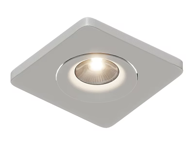 Square Modern Ceiling Light With Illuminated Feature 3d model