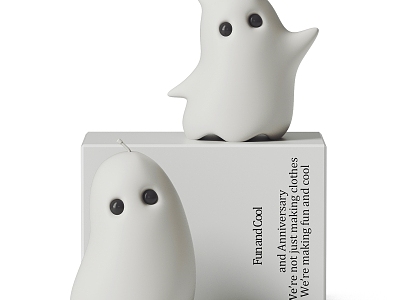 Modern toy small ghost ornaments model