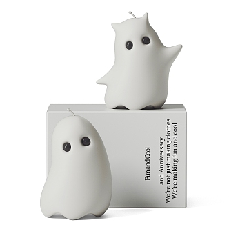 Modern toy small ghost ornaments 3d model