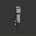 Professional Astronomical Telescope with Tripod for Space Exploration and Universe Observation