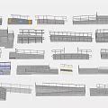Various Metal Fencing Types With Safety And Decorative Design Features