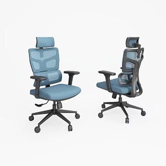 Modern Lunch Break Chair Training Chair Conference Chair Mesh Chair Leisure Chair Office Chair Leadership Chair Class Front Chair 3d model