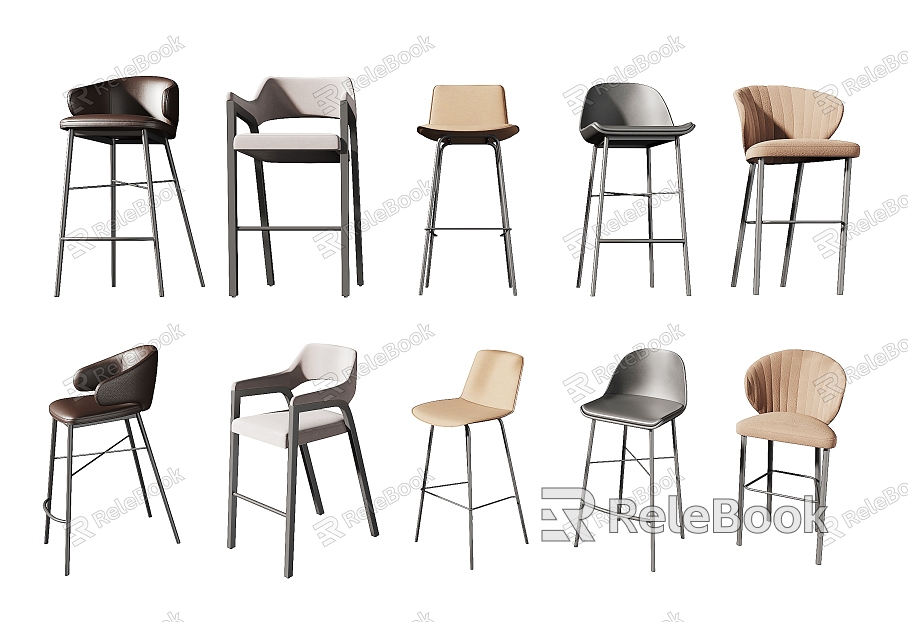 Modern Bar Chair model