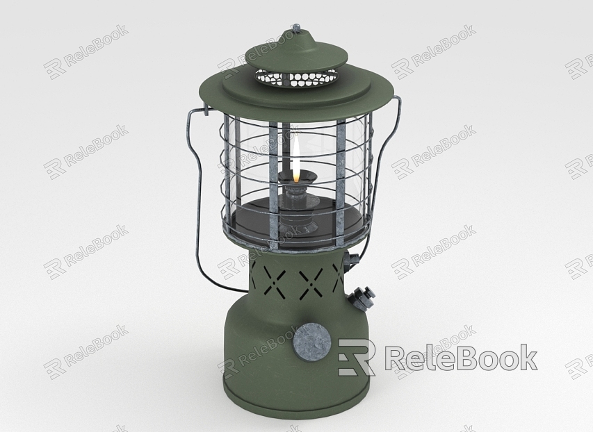 Modern kerosene lamp lantern model