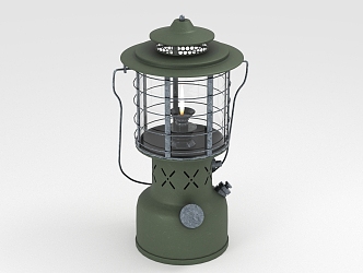 Modern kerosene lamp lantern 3d model