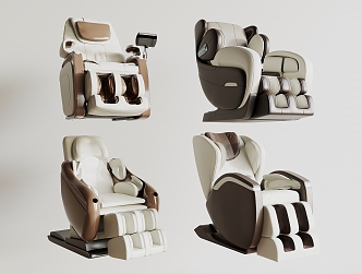 Modern massage chair 3d model