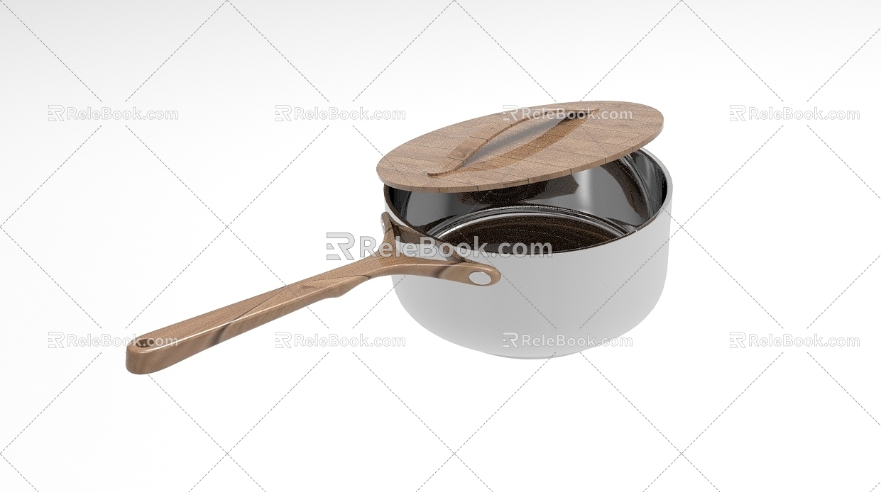 Metal kitchenware high-grade kitchenware 1068 3d model