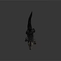 Modern crocodile Nile crocodile carnivore 3d model