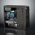 Modern host game host computer host 3d model