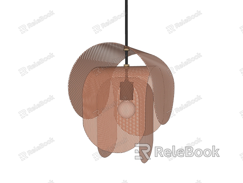 Modern chandelier creative grid chandelier model