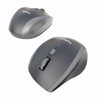 Logitech Wireless Computer Mouse With Ergonomic Design And Comfortable Grip For Office Use 3d model