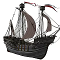 Modern Sailing 3d model