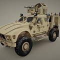 Armored weapon vehicle 3d model