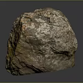 Natural Stone and Wood Material Showcasing Rustic Texture and Earthy Color Tones