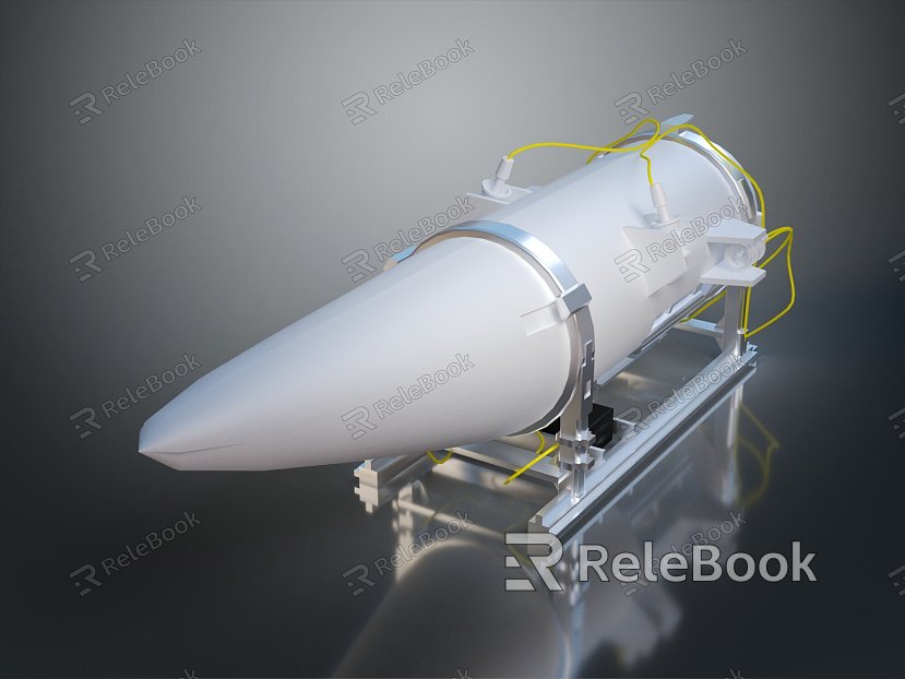 modern bomb missile airborne missile shipborne missile model