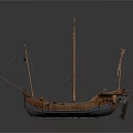 modern ship ancient ship ancient warship large ancient ship ancient warship 3d model