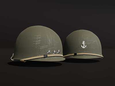 American Helmet M1 Helmet 3d model