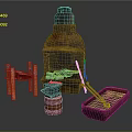 Traditional Ironworking Blacksmith Tools And Equipment