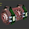 Sci-fi Items Sci-fi Components High-tech Components Sci-fi Equipment Sci-fi Scene Sci-fi Environment Game Scene 3d model