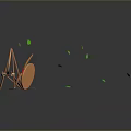 Arrow Target Arrow Target Wood Target Arena Archery Target Gun Target Shooting Military Military Items 3d model
