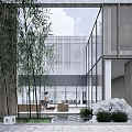 Starbucks Store Exterior With Wooden Facade Green Logo Trees And Grass Area
