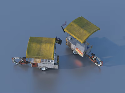 Hardware Machinery Parts Cabin Assembly 3d model
