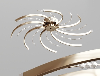 Modern ceiling lamp creative personality ceiling lamp 3d model