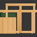 Two Different Wooden TREASURE Tables With Storage Bins And Simple Leg Design