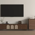 Ancient TV Cabinet 3d model