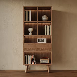 Quiet antique style locker 3d model