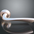 Modern Metal Door Handle Hardware Tool With Sleek Polished Design For Home Use