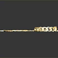 Gold Chain Accessories For Daily Life With Metallic Link Designs And Shiny Finish