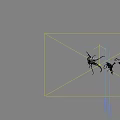 Game Movie Character Three Vine Monsters With Twisted Thorns And Dark Fantasy Design