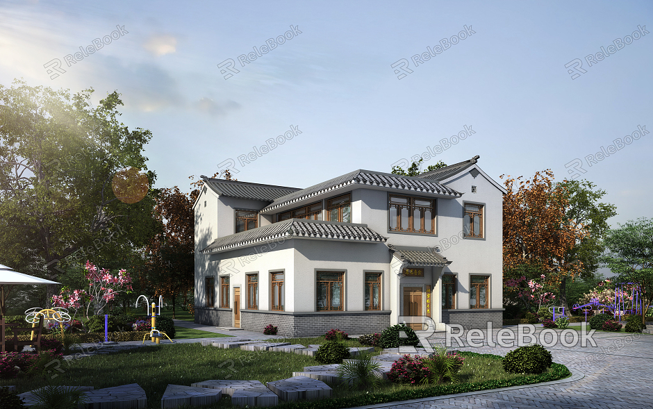 New Chinese Style Villa Villa model