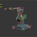 Robot Arm Mechanical Arm Robot Arm Robot Head Robot Parts Robot Hand Manipulator 3d model