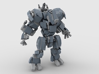 LEGO Toy Gundam Robot Transformers 3d model