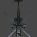 attack helicopter 3d model