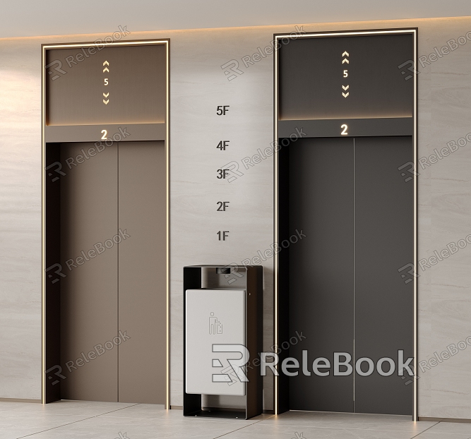 Elevator room villa glass elevator elevator door stainless steel elevator sightseeing elevator model