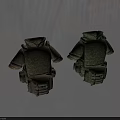 Military Style Camouflage Tactical Clothing With Multiple Pockets And Utility Attachments Design
