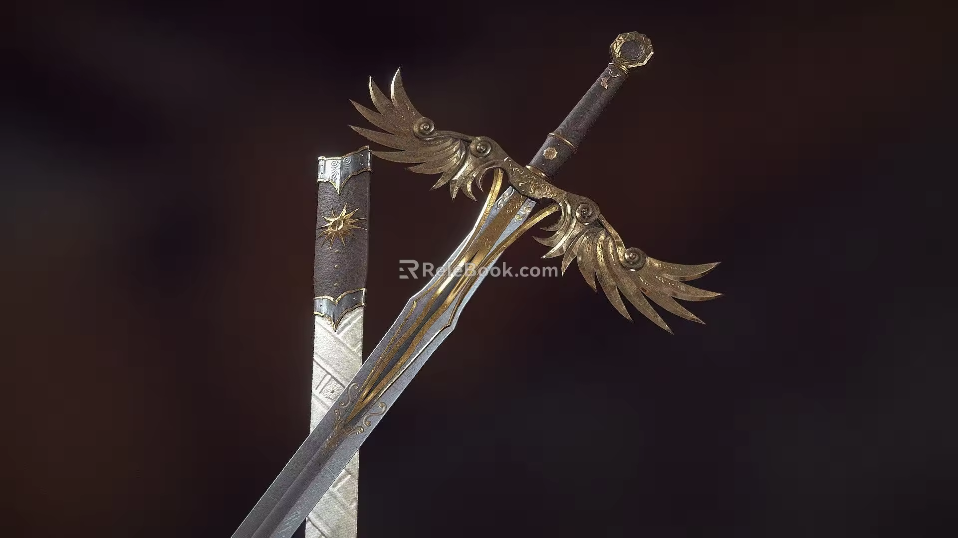 Connor's Sword Cold Weapon 3d model