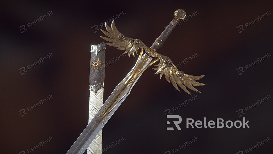 Connor's Sword Cold Weapon model