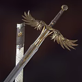 Connor's Sword Cold Weapon 3d model