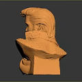 Head Character Portrait Head Various Heads Various Heads Head Carving Head Carving Portrait Face Carving 3d model