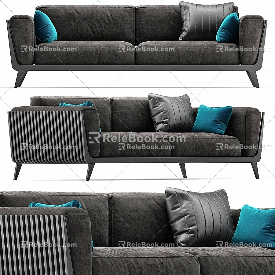 the hamper sofa 3d model