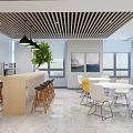Dormitory Building Public Area Dormitory Building Public Space Leisure Space Tea Room Water Room 3d model