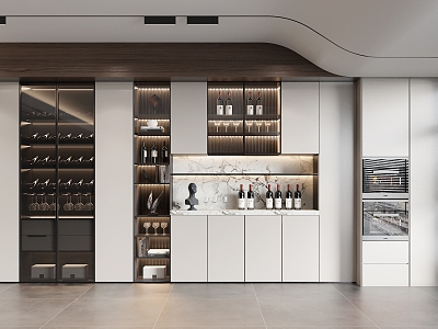 Modern Wine Cabinet model