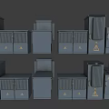 Roll gate 3d model